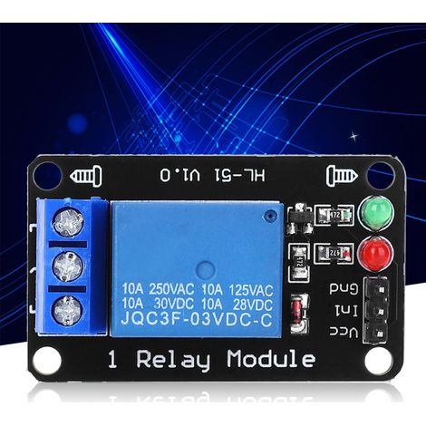 1-Kanal-3,3V-Relaismodul mit LED, ohne Optokoppler. (1/5)