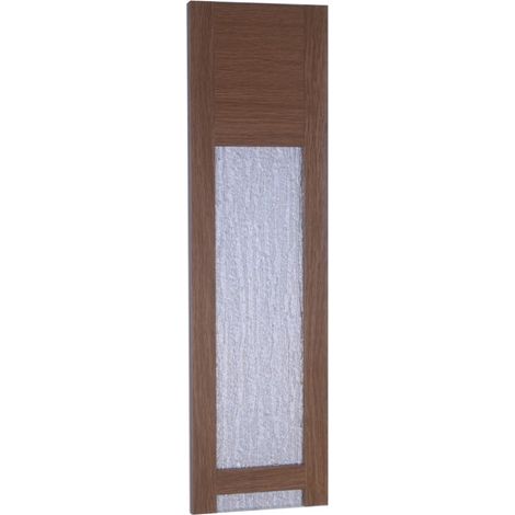 GLAS-LAMELLE PRESIDENT, EICHE, B/H: 14 CM / 205 CM