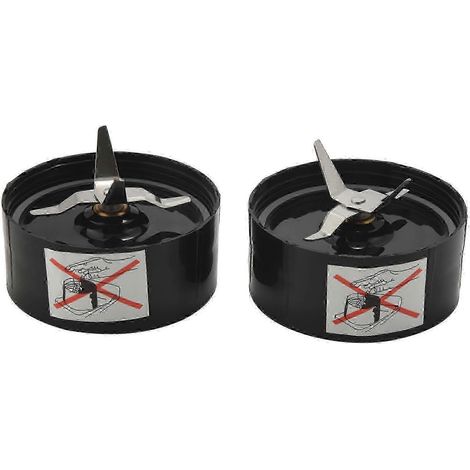 Lot de 2 lames de rechange compatibles avec le robot culinaire Magic 250 W d'origine, idéal pour les jus. (1/5)