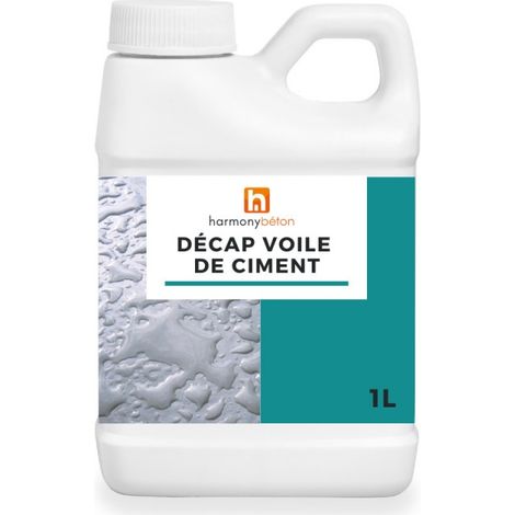 Décapant voile Ciment - Décap ciment - 1 L - Harmony Béton