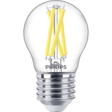 Philips LED 871951432459600 LED CEE D (A - G) E14 forme de goutte 5.9 W = 60 W blanc chaud (Ø x L) 45 mm x 80 mm 1 pc(s) W188752 (1/5)