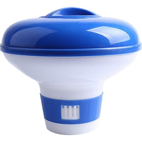 Distributeur flottant AMZ pour piscines, distributeur automatique de pastilles de chlore pour piscines (1/5)