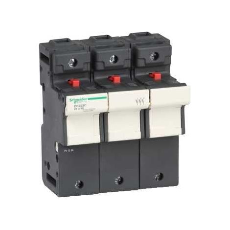 PORTE-FUS 3P 125A POUR FUSIBLE 22 X 58 MM - DF223C