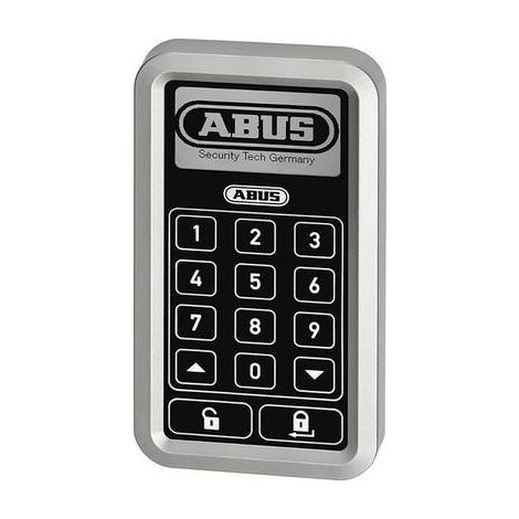 ABUS HomeTec Pro Controllo accessi CFT3000 - Tastiera a codice per l'apertura della porta d'ingresso - Per l'azionamento della serratura senza fili HomeTec Pro - Argento - 10126 (1/5)