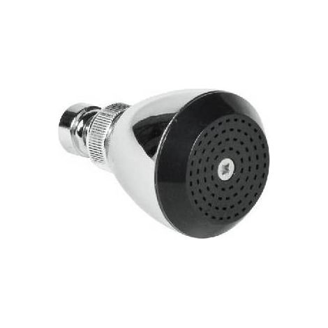 POMME DE DOUCHE OSCAR AVEC GRILLE NOIRE Dimensions : Chrome