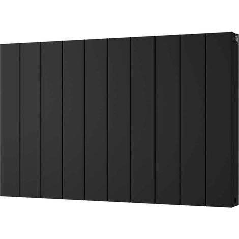 Thetford - Black Horizontal Radiator Double Panel H600mm x W936mm Smooth (1/3)