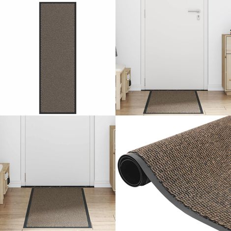vidaXL Fußmatte Braun 60x180 cm (1/5)