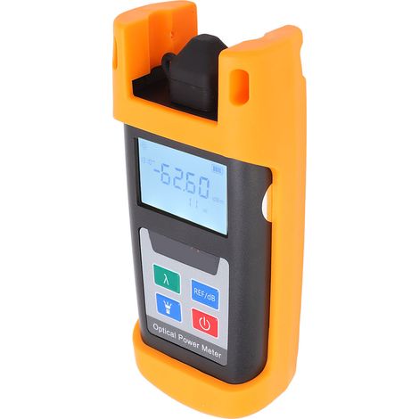 Leistungsprüfgerät für Singlemode-Glasfaser, FTTH-Lichtquelle, universelle Schnittstelle für CCTV-Tests, Typ A, Glasfasernetzwerkmessung. (1/5)