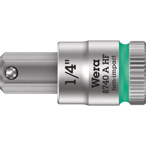 Wera 8740 A 05003388001 Innen-Sechskant Steckschlüsseleinsatz 1/4" 1/4" (6.3 mm)