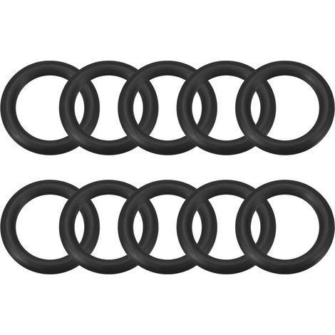 10 O-ring, gomma nitrilica, diametro esterno 22,3 mm, diametro interno 17 mm, tenuta idraulica, tubazioni (1/5)
