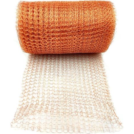 Kupferband gegen Schnecken, Kupfernetz, Schneckenbekämpfung, Kupfer Schneckennetz zum Schutz des Gartens (12,7 cm x 3 m) braun 3 m (1/5)