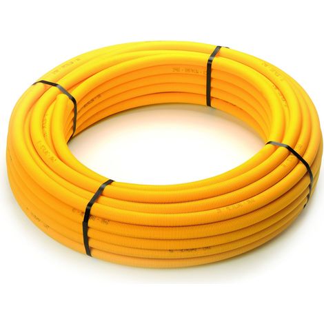 Tubo multistrato gas rivestito ø20 con guaina corrugata