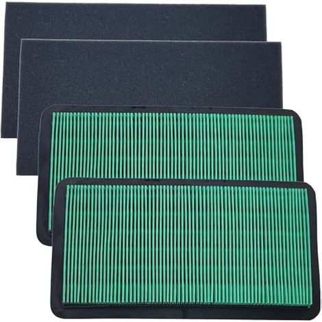 Compatible avec Lot de 2 filtres à air extérieurs 17211-Z0A-013 17218-Z0A-810 pour moteur Honda GCV530 GXV530 Lawn Boy 81245 81246 81250 Tondeuse autoportée Toro 74425 Tracteur à gazon (1/4)