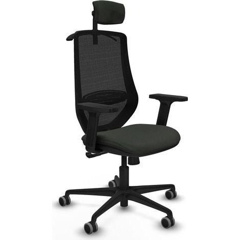 Sedia da Ufficio Ergonomica Piqueras y Crespo Mardos Nera