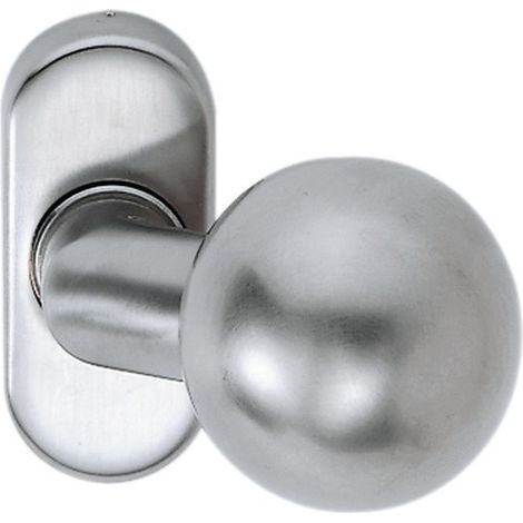 Pomo de puerta de perfil 2033/4020 material Alu.F1 EDI