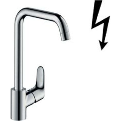 hansgrohe Focus M41 monomando de cocina 260, baja presión, 1