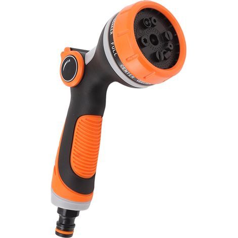 Garden hose nozzle sprayer, heavy-duty portable high-pressure water sprayer for watering plants and lawns (1/5)