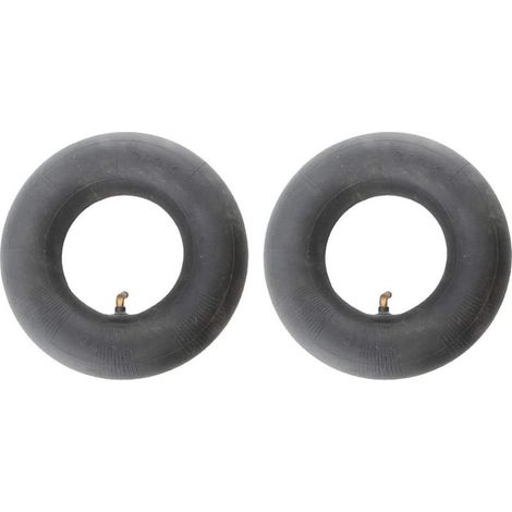 2pcs Chambre à Air De Pneu 3.00-4, Chambre a Air Brouette, pour Diable, Chariot Manuel, Chariot De Jardin, Tondeuse à Gazon, Tube De Remplacement (1/5)