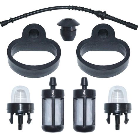 Kit de filtre à carburant avec tuyau et amorceur pour Stihl FS120 FS200 FS250 FS300 FS350 FS400 Débroussailleuse (1/5)