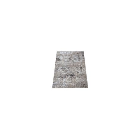 Moquette à la mode Laila beige gris essuyée pour le SALON chambre 160x230 cm (1/3)