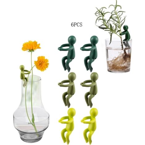 Lot de 6 Supports de Bouturage, tuteur pour pousses, tiges et semis porte-plante pour jardin intérieur, cadre de culture décoratif et stabilisateur de végétaux (1/5)