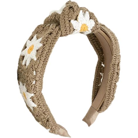 serre-tête à large bord pour cheveux frais et mignon, idéal pour se laver le visage, prendre des photos en extérieur au printemps ou pour un déguisement. (1/4)
