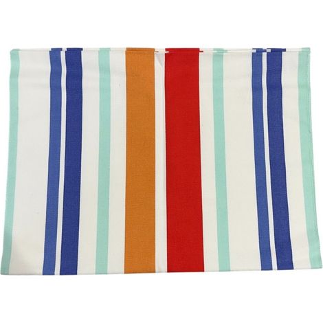 Brandani Oceano runner cotone multicolor righe colorate 45x140 cm