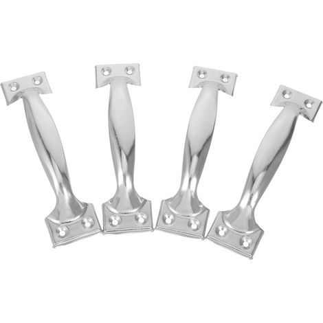 Comfortable Steel Capacity Polished Handles Outdoor Surface Arched