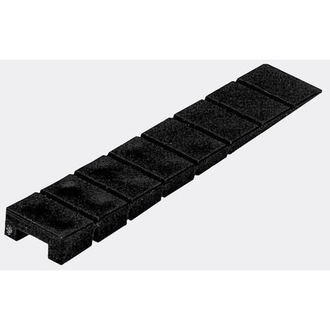 Lot De 4 Bloque-Portes Plastique Poli H.5.1 X L.10.7 Cm