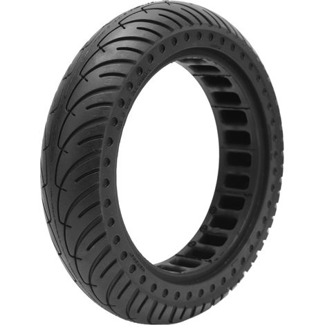Pneu double nid d'abeille de 8,5 pouces de diamètre extérieur, en caoutchouc absorbant les chocs, pour trottinette électrique (remplace le pneu). (1/5)