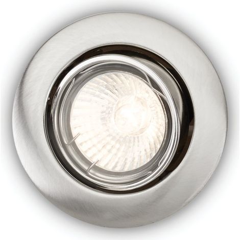 Downlight Einbaustrahler Rund PHILIPS Enif Schnitt Ø75 mm Weiß (1/3)