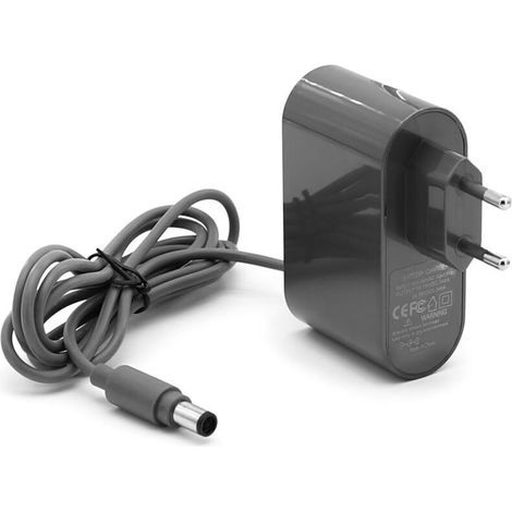 Chargeur pour Dyson V6 V7 V8 DC58 DC59 DC61 DC62 SV03 SV04 SV05 SV06 SV07, Aspirateur AC Adaptateurs, Input 100-240V, Output 26.1V,- (1/4)