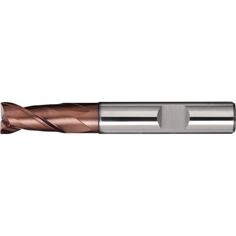 TECWERK Bohrnutenfräser DIN 6527L TypN D.3mm Einsatz-L.10mm VHM TiAlN HB Z.2 TECWERK (1/2)