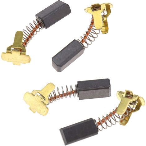 Brosses Carbone 999-054 - 2 Paires - Pour Meuleuse Hitachi - Pièce Rechange Moteur (1/5)