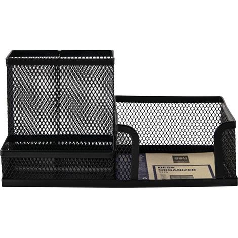DELI D420590 Organiseur de bureau noir (1/4)