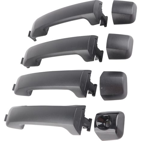 de porte extérieures noires mates lot de 4 69210 0C010 (1/5)