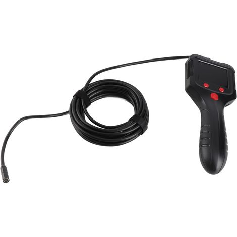 Caméra d'inspection industrielle IP67, endoscope portable avec écran LCD IPS HD de 2,4 pouces et 8 lumières (1/5)