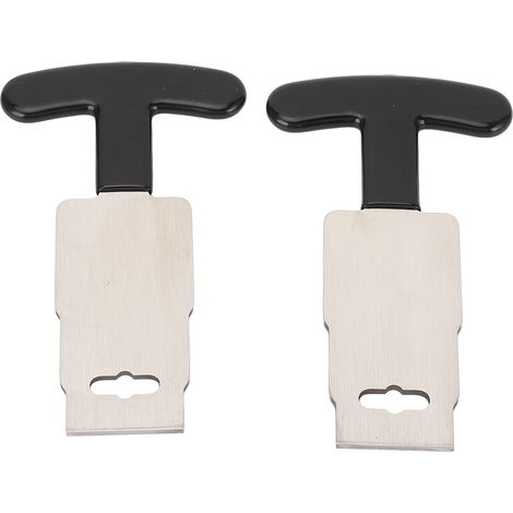 2 outils de retrait de bouchon de piscine avec poignée en caoutchouc, siège à œillet métallique et outil de retrait de jet de spa pour SP1419A SP1419B