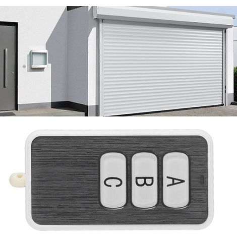 Interrupteur radiofréquence sans fil 315 MHz, interrupteur antivol à trois boutons pour véhicule électrique, télécommande de porte automatique, livré avec batterie intégrée. (1/5)