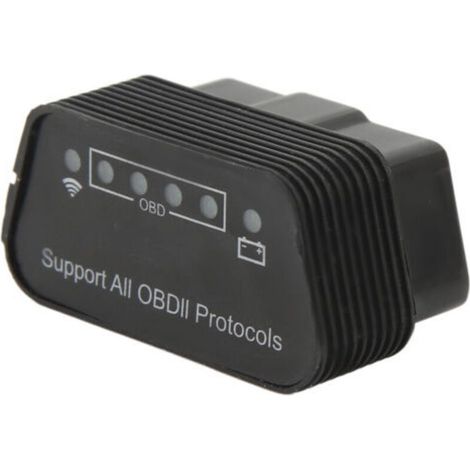 Scanner OBD2 WiFi, rilevatore di guasti OBD wireless, lettore di codici, strumento diagnostico per ELM327-Crezuo-Crezuo