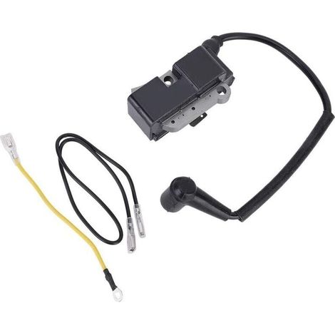 Accessoire de Bobine d\'allumage de tronçonneuse adapté pour Husqvarna 345 350 357 359 362 365 371 372 372XP 385 390 Jonsered 2141, 2145, 2149, 2150, 2152, 2153, 2156, 2159 (1/4)