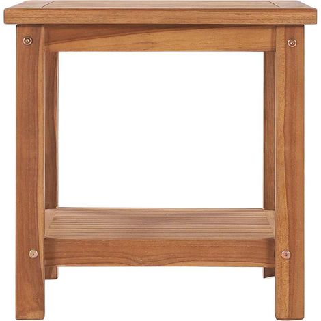 Table basse de salon, Table Café, 45x45x45 cm Bois de teck solide OIB4190E (1/5)