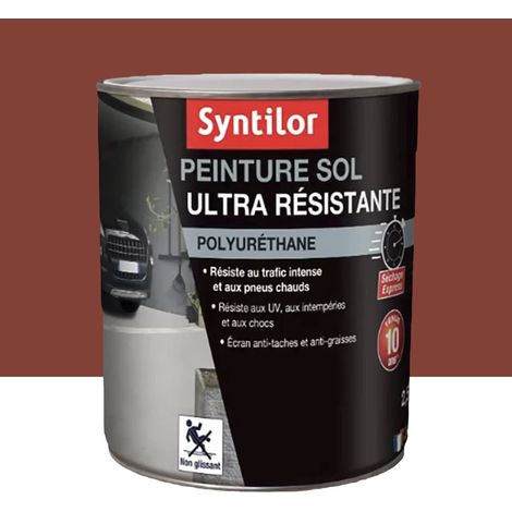 Peinture Sol Ultra Résistante SYNTILOR Brique 2,5 L (1/3)