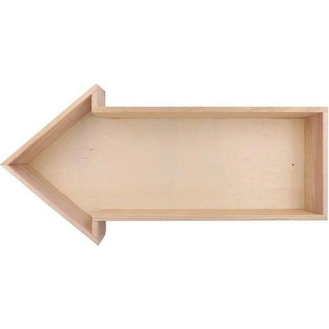 Flèche en bois - ARTEMIO - Flèche - À décorer - Pour adultes - Mixte (1/2)