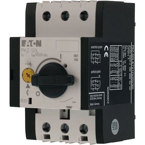 Interruttore automatico fotovoltaico 2P 20A CC PKZ-SOL20 120938 (1/3)