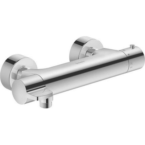 Duravit B.1 thermostat de douche apparent, raccords en S, (1/3)