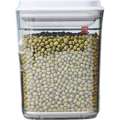 Boîte hermétique en plastique avec couvercle, idéale pour le garde-manger, l'organisation de la cuisine et des plans de travail.-AquaForge (1/3)