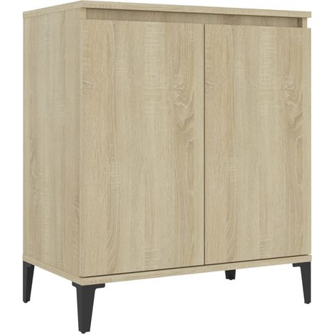 Credenza cassettiera cassettiera mobile contenitore organizer cucina soggiorno soggiorno Sonoma 60 x 35 x 70 cm derivati del legno marrone 020031607