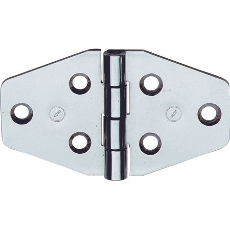 CERNIERA PERNO FISSO  854 IN INOX NAUTICA 70X40 MM- ALDEGHI LUIGI SPA- 12,0 pz