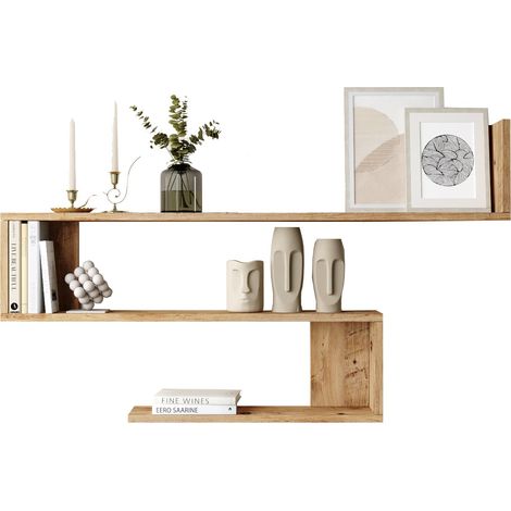 Estante de pared, estante de almacenamiento Shelf Atlantic Pino (1/5)